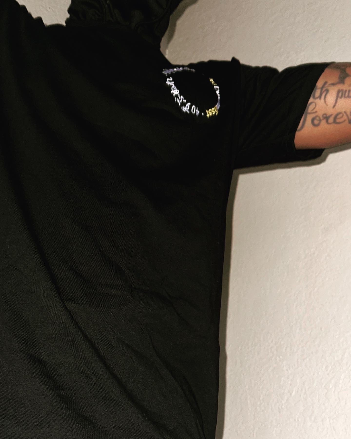 ASCII White Skull Tee