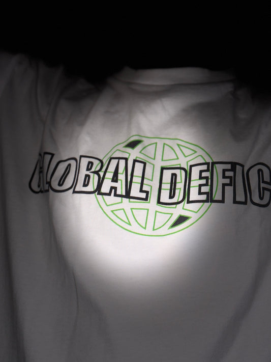 Global Deficit Tee (Neon Green)